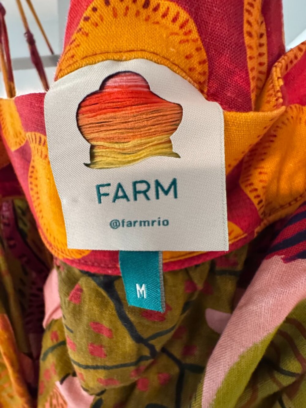 Farm Rio Summer Dream Ruffle Hem Maxi Dress - Picture 5 of 5